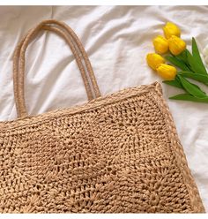 Chic large straw woven tote bag perfect for all occasions.Size approximately 44cm wide x 35cm tall (17in x 14in) Designer Style ID: 8296 Large Straw Woven Tote Bag, Summer Bag, Everyday Shoulder Bag, Beach Bag Elegant Spring Beach Bag In Natural Color, Elegant Natural Beach Bag For Spring, Elegant Natural Beach Bag For Beach Season, Elegant Spring Natural Beach Bag, Elegant Summer Woven Crochet Bag, Elegant Summer Crochet Woven Bag, Elegant Double Handle Straw Bag For Summer, Elegant Crochet Bag For Spring, Elegant Summer Crochet Bag