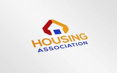 the logo for housing association, which has been designed to look like an abstract house