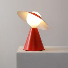 Metavaya Table lamp Dia 30cm x H 28cm / Red / US plug Fante Table Lamp 623367482793 M2022091908-17 Fante Table Lamp & Desk Lamps for Sale Ferrofluid Speaker, Age Furniture, Space Age Furniture, Brimmed Hat, Bulb Light, Acrylic Light, Lamps For Sale, Female Figure, Edison Bulb