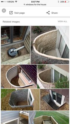 the steps are made out of concrete and have been placed in an area that looks like it