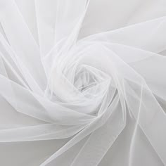 Simple soft tulle fabric. Sheer ivory white tulle. Very soft white color is neutral and will match most of the wedding clothing pieces. Sold by the meter (100 cm). The fabric is super soft and flowy. Just what you are looking for your wedding veil! Beautiful ivory/ off white tulle. Color is neutral white without yellow undertones. It isn't bleached so it won't match pure white fabrics. Fabric is sold by the meter. The width of the fabric is 150 cm. If you buy more than one meter, you will get it White Sheer Fabric, White Net Fabric, Sea Skirt, White Tulle Fabric, Voile Fabric, Moon Collection, White Tulle, Soft Tulle, Net Fabric