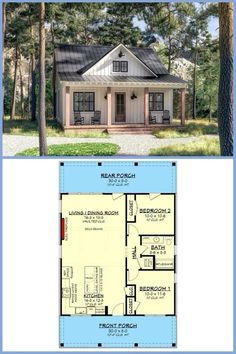 two story house plans with porches and an open floor plan