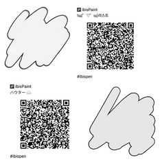 two different types of finger prints with qr - code on the left and right hand