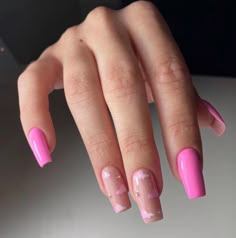 Simple Acrylic Nails, Classy Acrylic Nails, Clipuri Video, Pink Acrylic Nails, Dipped Nails, Luxury Nails, Best Acrylic Nails, Purple Nails