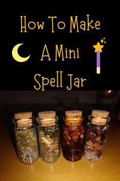 Witch Jars Diy, Jars Witchcraft, Wish Jar, Happiness Spell, Wiccan Crafts