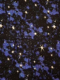 an image of stars in the sky with blue and white colors on black background for wallpaper