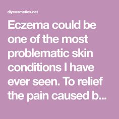 Eczema could be one of the most problematic skin conditions I have ever seen. To relief the pain caused by eczema, I started to use my own homemade eczema cream. The homemade eczema cream recipe here is only to relief the general pain and irritation caused by this skin disease Skin Condition, Skin Disorders, Diy Skin Care, Cider Vinegar, Skin Conditions, Apple Cider Vinegar, Care Routine, Apple Cider, Vinegar