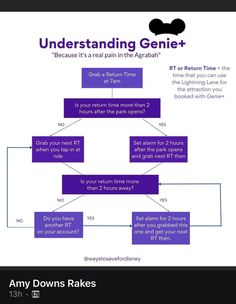 an image of a flow diagram with the words, understand genie and it's real