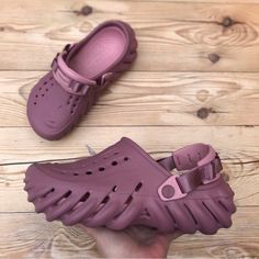 CROCS | Shoes | Crocs Echo Clog | Poshmark Crocs Echo Clog, Echo Clog, Crocs Echo, New Crocs, Crocs Pink, Korean Summer Outfits, Crocs Sandals, Korean Summer, Crocs Men