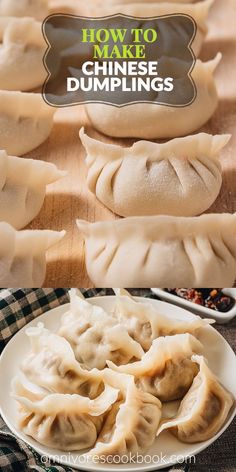 how to make chinese dumplings