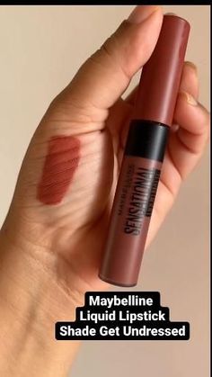 Liquid Lipstick Maybelline, Maybelline Nude Lipstick Shades, Lipstick For Dusky Skin Indian, Brown Skin Lipstick Shades, Dusky Skin Lipstick Shades, Nude Lipstick Shades For Brown Skin, Lipstick Shades For Brown Skin, Nude Shade Lipstick, Maybelline Lipstick Swatches