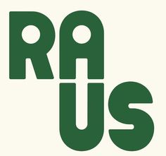 the word rapus is written in green letters