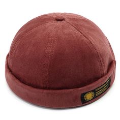 Men Hats Docker Cap Hats Beanie Retro Brimless Hat Description:Pattern: SolidGender: UnisexStyle: Retro CapOccasion: CasualMaterial: 100% CottonColor: Khaki, Black, Green, Coffee, Red, GrayFeatures: Warm, Breathable, AdjustableSize: One Size(Adjustable)Hat Height: 12cm/ 4.72"Hat Circumference: 54cm- 61cm/21.26 "-24.02 " Package included:1* HatNotice:1. Please allow 1-2cm/0.4-0.8inch error due to manual measurement. Please make sure you do not mind before you bid.2. The colors may have different Breton Cap, Mens Corduroy, Brimless Hat, Sailor Cap, Woolen Cap, Sailor Hat, Winter Colors, Letter Patterns, Skull Cap