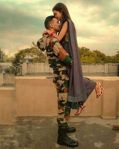 Army Couple Pictures Romantic, Indian Army Recruitment, Army Boyfriend, Romantic Questions To Ask, Army Recruitment