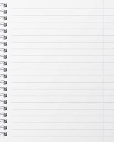 an open spiral notebook with lined paper and pencils on the pages, isolated against a white background