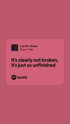 Relatable Song Lyrics Wallpaper, Bryson Tiller Spotify Lyrics, Relatable Lyrics Music, Lyrics Bryson Tiller, Apple Music Wallpaper, Music Wallpaper Lyrics, R&b Song Quotes, Bryson Tiller Lyrics, Spotify Lyrics Wallpaper