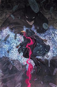 the cover to batman's new 52, drawn by artist mark mcreae