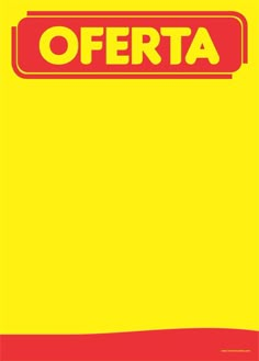 a yellow poster with the words opera on it's red and yellow border, in front of an orange background