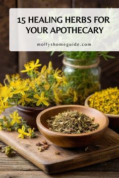 herbs for your apothecary