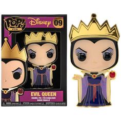 the evil queen pop vinyl figure is in its box and it's ready to be shipped