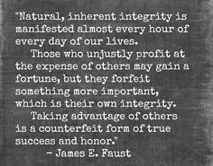 a black and white photo with a quote from james f frost on nature, intent