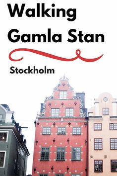 Stockholm Old Town, Swedish Language, Amsterdam Holland, Cobblestone Streets