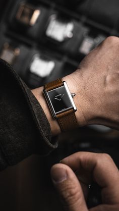 Watch Studies by Verne Ho | What would you add to this list? 🛗 When it comes to styling watches, it’s all about getting the little details right. The trifecta of… | Instagram Outfit With Watch, Watch Branding, Cartier Tank Must, Stylish Watches Men, Classy Watch, Classy Outfits Men, Vintage Watches Women, Wait What