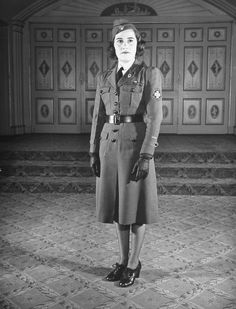 Wwii Women Uniform, Cross Motor, Woman Uniform, Vintage Uniform, Women Uniform