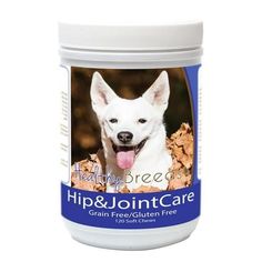 Canaan Dog Hip & Joint Care - - Hip and Joint gluten free/grain free soft chews help relieve pain and discomfort from normal daily activities. is your one-stop shop for pet health supplements, vitamins, minerals, shampoos and other dog breed-specific products. We carry hundreds of products from a select number of pre-approved manufacturers because our goal is to help your dog achieve optimal health, regardless of age, breed, or size. Features Canaan dog hip and joint care 120 CountSpecifications Canaan Dog, Dog Vitamins, Organic Turmeric, Dog Supplements, Wet Cat Food, Canine Companions, Dog Health, Pet Health, Grain Free