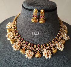 Matte Gold Necklace, Lakshmi Devi, Design Motifs, Gold Necklace Simple, Indian Jewellery Design, Gold Designs, Necklace Sets