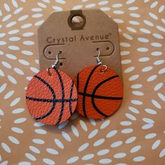 Orange Leather Basketball Earring Basketball Earrings, Orange Leather, Earrings Color, Color Orange, Jewelry Inspiration, Orange Color, Basketball, Jewelry Earrings, Women Jewelry