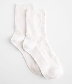 BKE Metallic Ankle Socks - White , Women's White Shop more: So Soft Ribbed knit socks One size fits most. 98% Polyester 2% Spandex. Machine wash cold only. Non-chlorine bleach when needed. Dry flat. Do not iron. Apparel & Accessories White Socks Aesthetic, White Socks Women, Airport Crush, White Ankle Socks, White Crew Socks, Cream Socks, Socks Aesthetic, Gift Wishlist, Inheritance Games