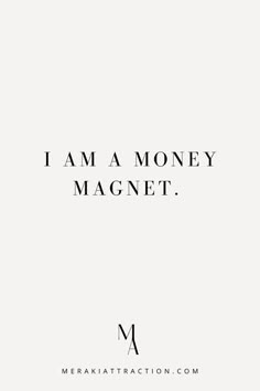 I Am A Money Magnet, Affirmations Vision Board, Vision Board Success, Attraction Affirmations, Powerful Affirmations, Feeling Inadequate, Money Management Advice, Manifest Abundance