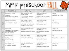 a fall lesson for students to practice their writing skills