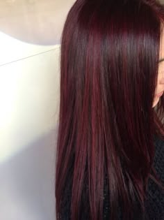 Burgundy Streaks In Brown Hair, Hair Colour Inspo For Black Hair, Brown Hair With Red Streaks, Red Undertone Hair, Cool Toned Red Hair, Hair And Glasses, Red Hair With Highlights, Hair Color Underneath