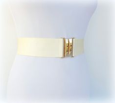 2" wide ivory bridal elastic waist belt with gold clasp by MissLaceAccessories on Etsy Jumpsuit Pants, Lace Tube Top, Jewel Dress, Wedding Dress Belt, Waist Belts, Wedding Gold, Lace Bandeau, Beautiful Belts, Ivory Bridal