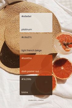 summer hat, oranges, warm aethetics, color palette, vibe, inspiration Organic Tea Brands, Artist Resources, Innovative Logo, Warm Aesthetic, True Autumn, Summer Color Palette