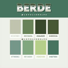 the color scheme for berdoe is green