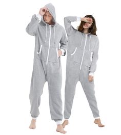 PRICES MAY VARY. ✅Warm & Comfy: 100% premium rocker fleece fabric, super soft and cozy, not too hot. ✅Classic design: footless long sleeve onesie with white lining and drawstring hood, stylish and keeps the wind out and the warmth in. The wrists and ankles are ribbed knit cuffs to fit the skin and keep the heat in. The half-zip closure is easy to put on and take off, which most people like and seek. 2 large, deep front kangaroo pockets can be inserted at will and store cell phones, keys, etc. ✅M Cozy Super Soft Onesie For Winter, Cozy Super Soft Long Sleeve Onesie, Super Soft Cozy Long Sleeve Onesie, Cozy Long Sleeve Super Soft Onesie, Cozy Super Soft Winter Onesie, Hooded Cotton Sleepwear For Winter, Hooded Cotton Winter Sleepwear, Cozy Winter Onesie For Sleep, Hooded Onesie For Pajama Party In Winter