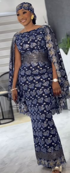 Causal Chic Outfits, African Evening Dresses, Nigerian Lace Styles Dress, African Lace Styles, Long Sundress, African Inspired Clothing, African Lace Dresses