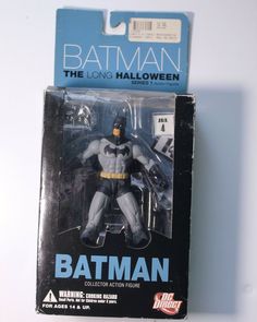 the batman action figure is in its package