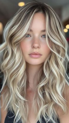 25 Stunning Dirty Blonde Hair Ideas: Your Guide to Gorgeous Looks for 2024 Root Blend Brunette, Highlights Shadow Root, Blonde With Brunette Roots, Blonde Highlights Brown Roots, Blonde Highlights Grown Out Roots, Dirty Blonde Fall Hair, Blended Roots, Dirty Blonde Hair Dark Roots, Natural Blonde Hair Root Melt