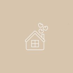 Home Icon Instagram Highlight, House Icon Aesthetic, Home Tattoo Ideas, Small House Tattoo, House Logo Icon, Tattoo Home, Home Symbol, House Tattoo, Nouveau Tattoo