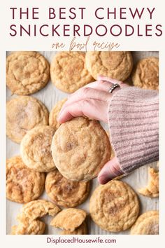 the best chewy snickkerdoodles are easy to make