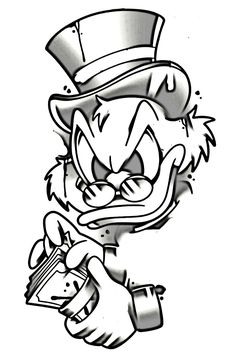 an image of a cartoon character with a top hat