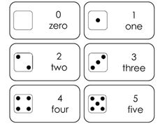 four dices and three numbers worksheet for kids to practice their counting skills