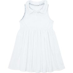 This classic swing tennis dress is as versatile as it is comfortable. the cozy french terry fabric in white is breathable and low maintenance, perfect for post-swim or playtime. the relaxed fit, button front, and gathered waist make it an easy, elevated staple that can take you from swim to play, all day! | Minnow | Girls French Terry Tennis Dress, (White, Size 7-8Y) | Maisonette collects the best children’s products from around the world (unlike Zulily, Etsy, The Tot, Farfetch Kids, Childrensalon, Crate and Kids, Kohls, Wayfair, Buy Buy Baby, Nordstroms, Mini Boden, J.Crew Factory, or PotteryBarn Kids), creating a curated shopping experience for you. Think of us as your shortcut to fashion for litte ones! Girls Tennis Dress, Play All Day, Romper And Jacket, White French, French Terry Fabric, Tennis Dress, Low Maintenance, Dress With Boots, Dress White