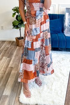 Elevate your wardrobe with the Chic Feeling Skirt! This perfect transitional piece effortlessly pairs with our Chic Feeling Top, creating a chic and versatile ensemble. Embrace a sense of style and sophistication with this must-have addition to your closet. Lined Maxi Skirt For Day Out, Maxi Skirt For Day Out With Lining, Flowy Maxi Skirt For Day Out, Summer Maxi Bottoms For Brunch, Summer Maxi Length Bottoms For Brunch, Chic Flowy Flared Skirt Bottoms, Rayon Midi Skirt For Vacation, Vacation Midi Rayon Skirt, Vacation Rayon Midi Skirt