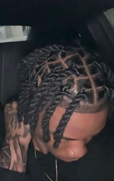 Invisible Locs For Men, Invisible Locs Men, Waves Hairstyle Men, Short Hair Twist Styles, Dread Heads