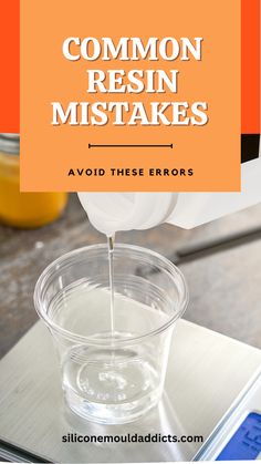 AVOID MAKING THESE COMMON RESIN MISTAKES | TOP TIPS Epoxy Resin Beginner, Working With Epoxy Resin, How To Make Resin Molds At Home, Epoxy Resin Products, Homemade Resin Recipe, Alcoholic Art, Resin Hacks, Resin Craft Ideas, Polymer Clay Wood